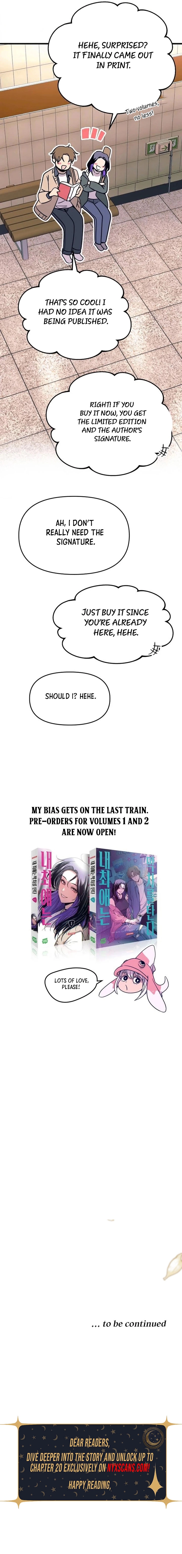My Bias Gets on the Last Train Chapter 70 Page 15
